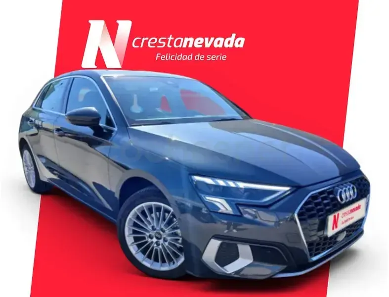 Usado Audi A3 Advanced Plus 110 CV (80 kW) 2023 Gris / plata Berlina
