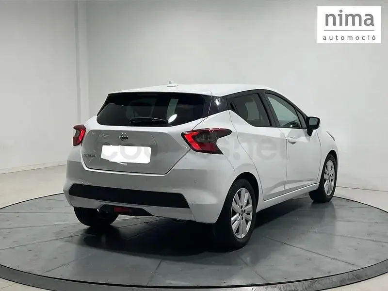 Usado Nissan Micra N-Connecta 100 CV (73 kW) 2019 Blanco Utilitario