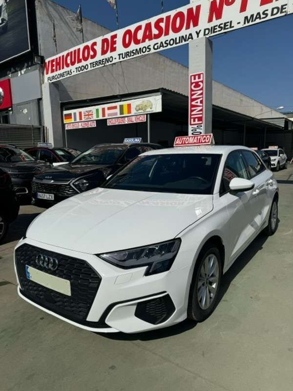 Blanco Usado 2021 Audi A3 Sportback Sport Utilitario | 23.500 € (Caro) - Imagen 1/4