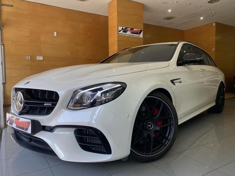 Usado Mercedes E63S AMG AMG 612 CV (450 kW) 2019 Blanco Familiar