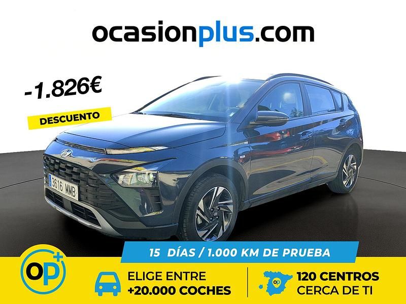 Gris Usado 2023 Hyundai Bayon SUV | 15.400 € (Precio justo) - Imagen 1/4