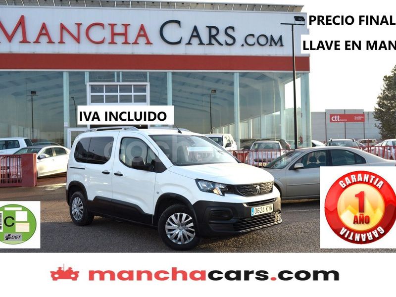 Blanco Usado 2019 Peugeot Rifter Access Monovolumen | 14.990 € (Precio justo) - Imagen 1/4