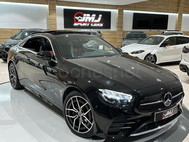 Usado Mercedes E220 194 CV (142 kW) 2022 Negro Coupe