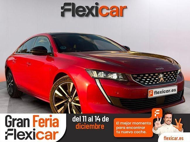 Rojo Usado 2021 Peugeot 508 GT Berlina | 25.490 € (Caro) - Imagen 1/4