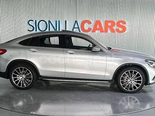Usado Mercedes GLC220 194 CV (142 kW) 2019 Gris / plata Coupe