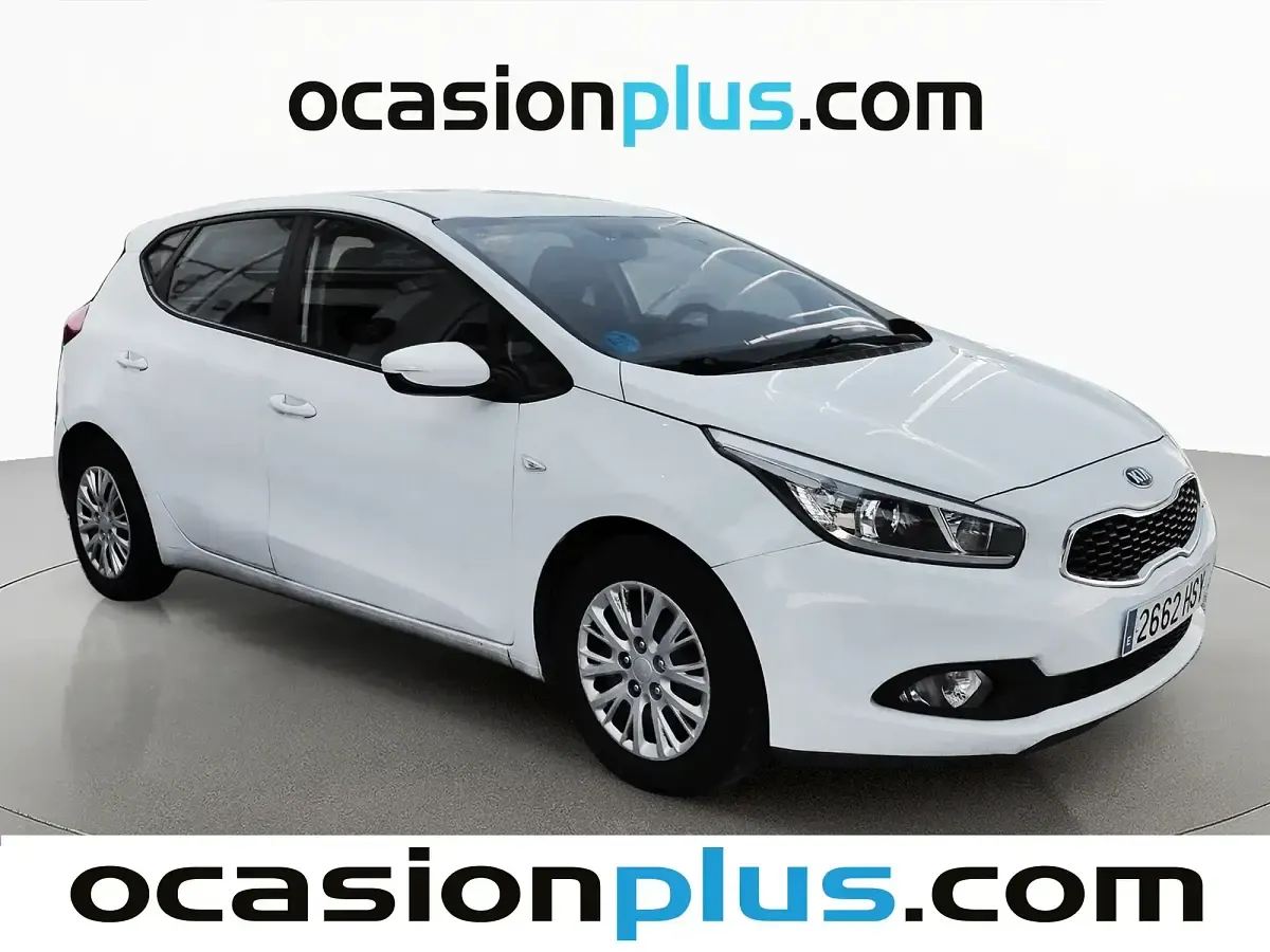 Usado Kia Ceed 100 CV (73 kW) 2013 Blanco Utilitario