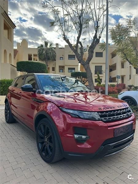 Brugt Land Rover Range Rover evoque Dynamic 190 HK (139 kW) 2014 Rød SUV