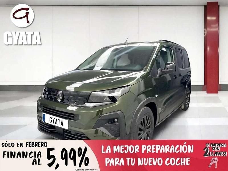 Usado Peugeot Rifter Allure 100 kW (136 CV) 2025 Verde Monovolumen