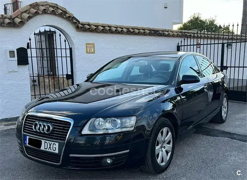 Usado Audi A6 180 CV (132 kW) 2005 Negro Berlina