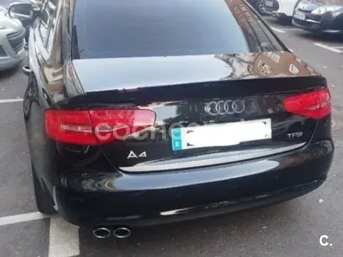 Usado Audi A4 170 CV (125 kW) 2014 Negro Berlina