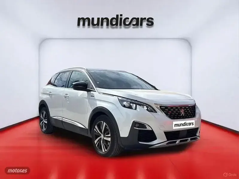 Usado Peugeot 3008 GT-line 130 CV (95 kW) 2018 Blanco SUV