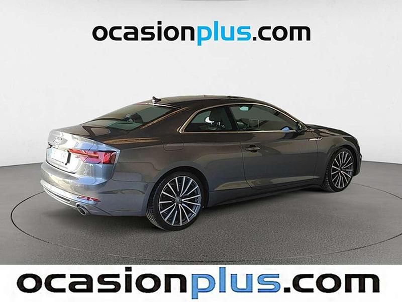 Usado Audi A5 S-Line 190 CV (139 kW) 2019 Gris Coupe