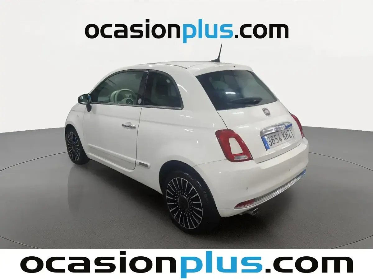 Usado Fiat 500 Lounge 69 CV (50 kW) 2018 Blanco Berlina