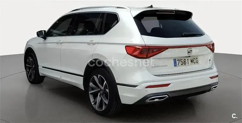 Usado Seat Tarraco FR 150 CV (110 kW) 2022 Blanco SUV