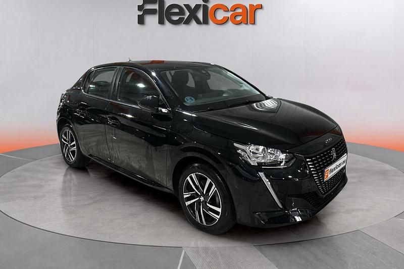 Negro Usado 2023 Peugeot 208 Active Utilitario | 13.490 € (Precio justo) - Imagen 1/4
