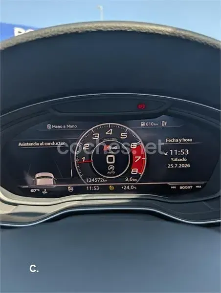 Usado Audi A4 190 CV (139 kW) 2016 Negro Berlina