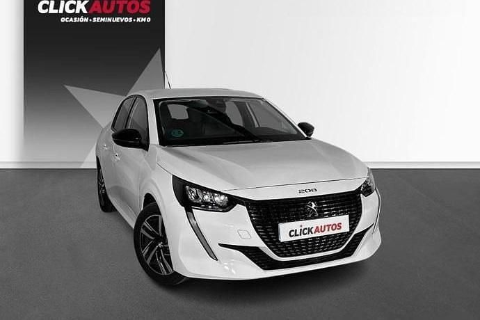Usado Peugeot 208 Allure 100 CV (73 kW) 2023 Negro Utilitario