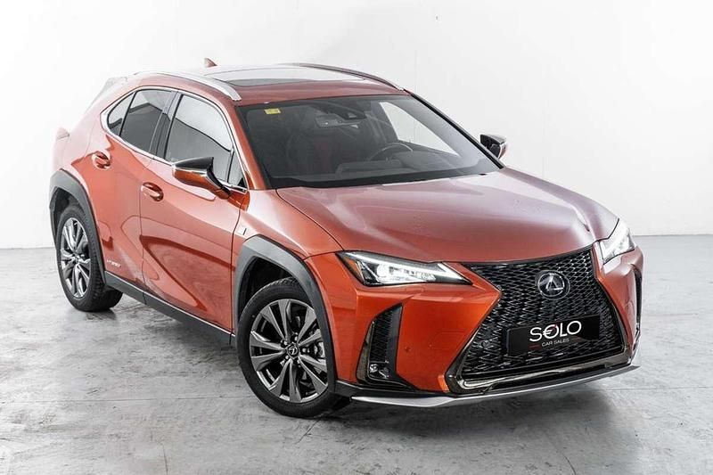 Usado Lexus UX 250h Sport Line 184 CV (135 kW) 2020 Naranja SUV