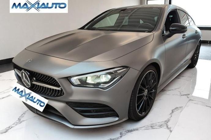 Gris Usado 2020 Mercedes CLA220 Shooting Brake AMG line Familiar | 31.500 € - Imagen 1/4