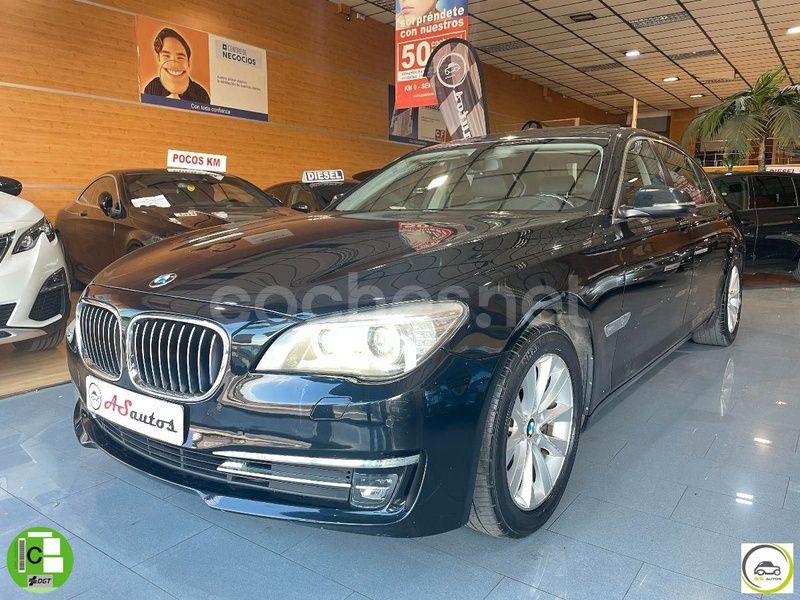 Negro Usado 2013 BMW 740L Berlina | 18.790 € - Imagen 1/4