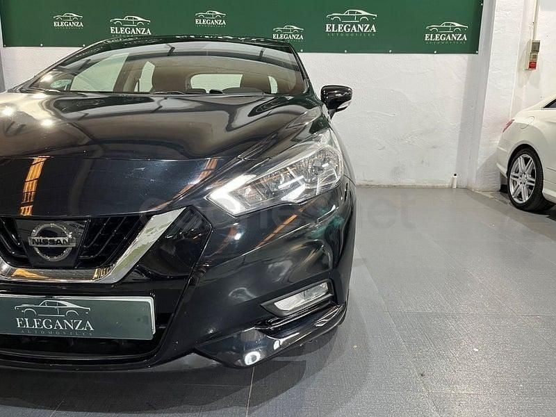 Usado Nissan Micra Visia 71 CV (52 kW) 2018 Negro Berlina
