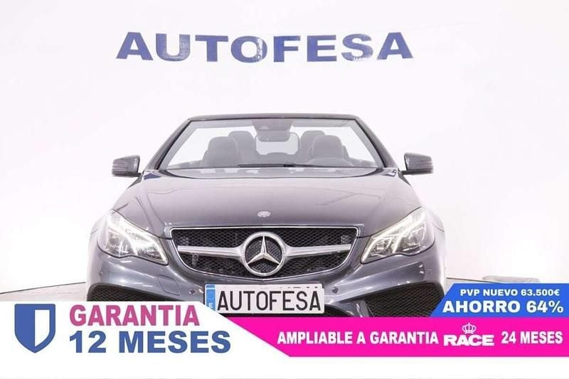 Usado Mercedes E220 AMG line 170 CV (125 kW) 2015 Descapotable