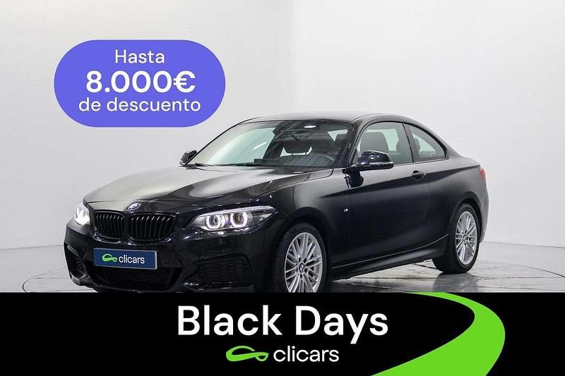 Negro Usado 2019 BMW 218 Coupe | 23.290 € (Caro) - Imagen 1/4
