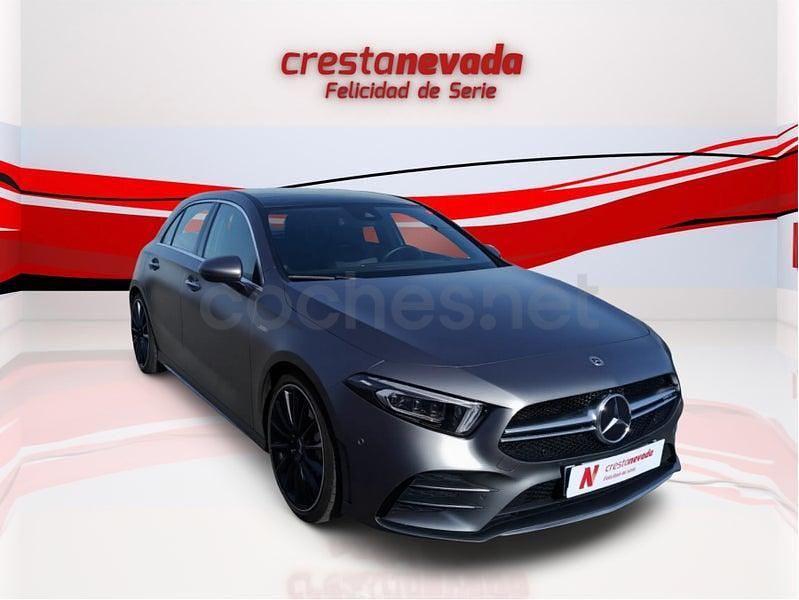 Usado Mercedes A35 AMG 306 CV (225 kW) 2022 Gris / plata Berlina