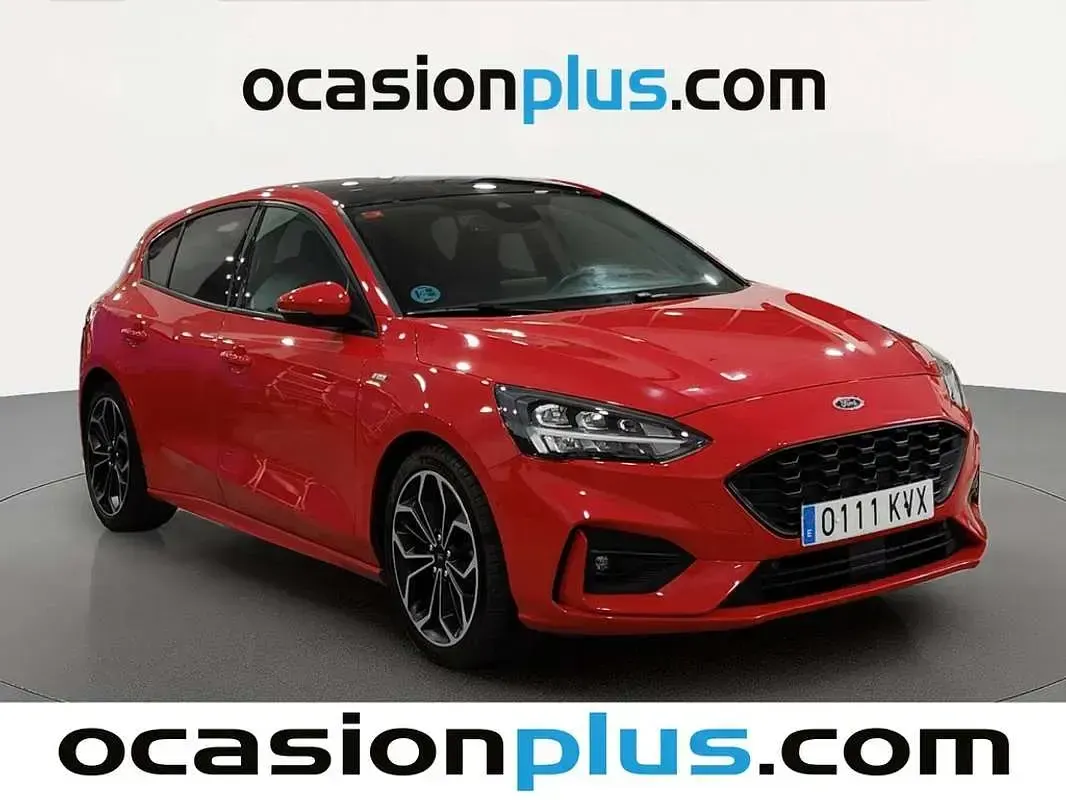 Usado Ford Focus ST-Line 150 CV (110 kW) 2019 Rojo Utilitario