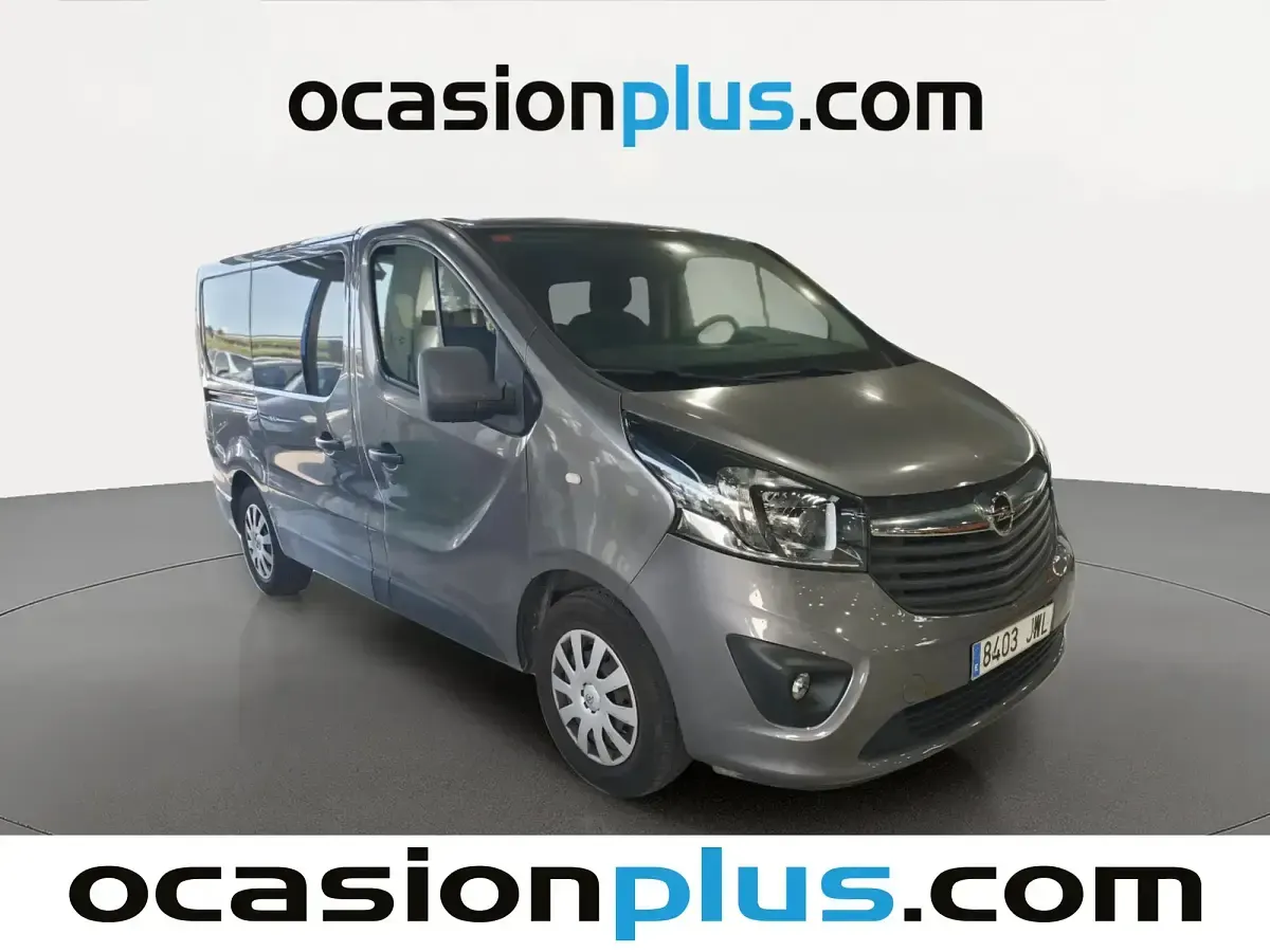 Usado Opel Vivaro S 125 CV (91 kW) 2017 Gris Monovolumen