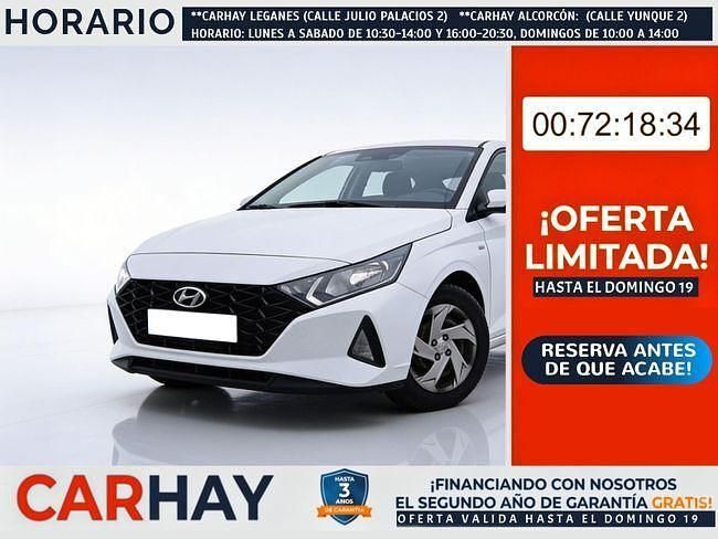Usado Hyundai i20 101 CV (74 kW) 2021 Blanco Utilitario