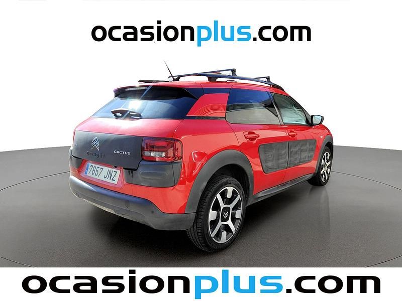 Usado Citroën C4 Cactus PureTech 110 CV (80 kW) 2016 Rojo Utilitario