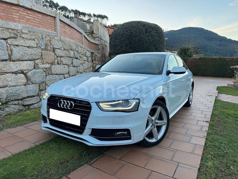 Usado Audi A4 S-Line 150 CV (110 kW) 2015 Blanco Berlina