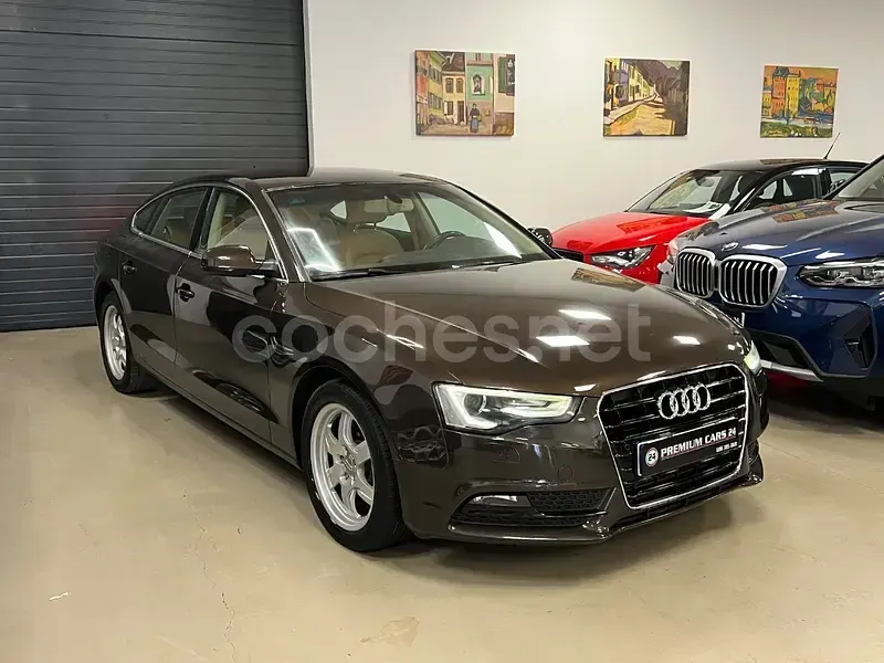 Usado Audi A5 Sportback Premium 150 CV (110 kW) 2014 Marrón Utilitario