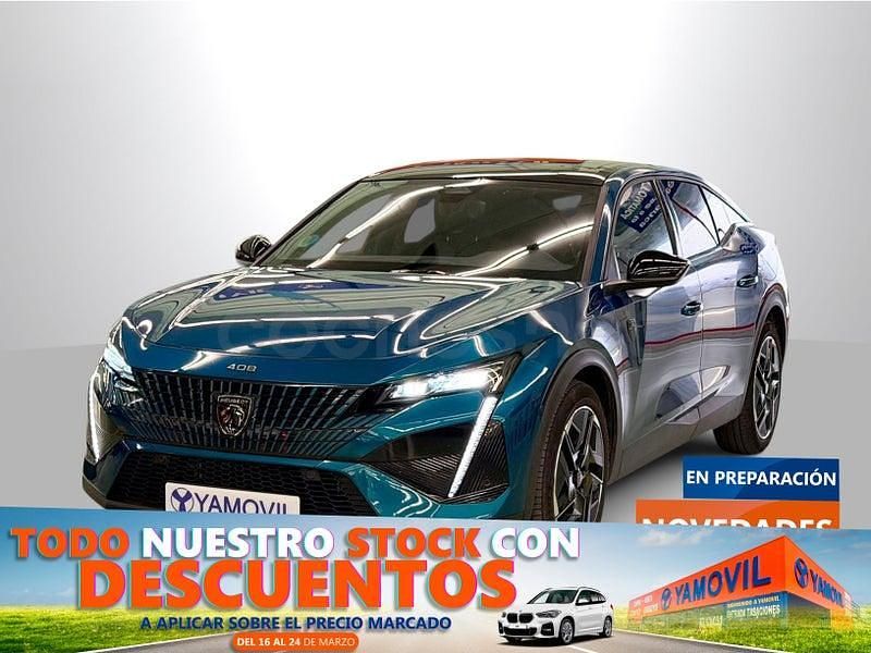 Usado Peugeot 408 GT GT 136 CV (100 kW) 2024 Azul Berlina