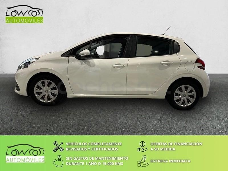 Usado Peugeot 208 Active 99 CV (72 kW) 2019 Blanco Utilitario