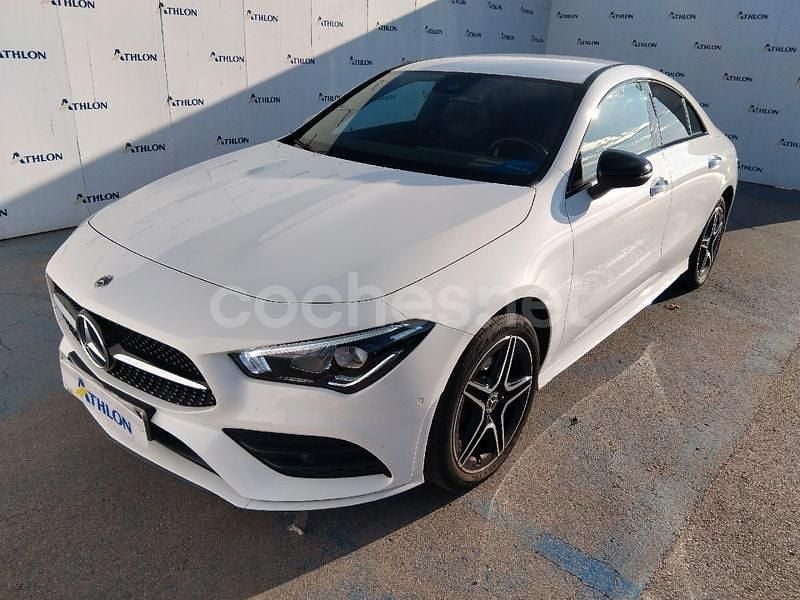 Blanco Usado 2021 Mercedes CLA250e Berlina | 31.795 € (Buen precio) - Imagen 1/4