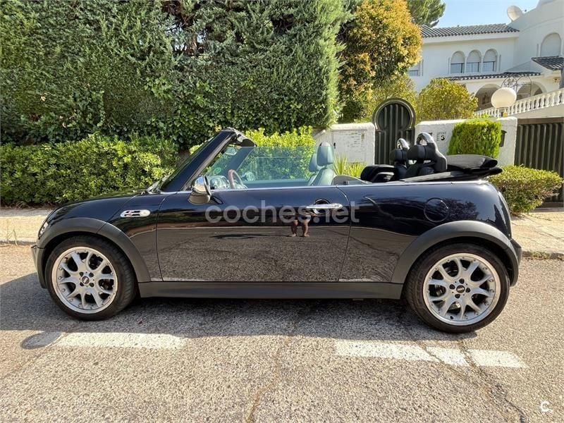Negro Usado 2006 Mini Cooper S Cabriolet Descapotable | 10.200 € (Buen precio) - Imagen 1/4