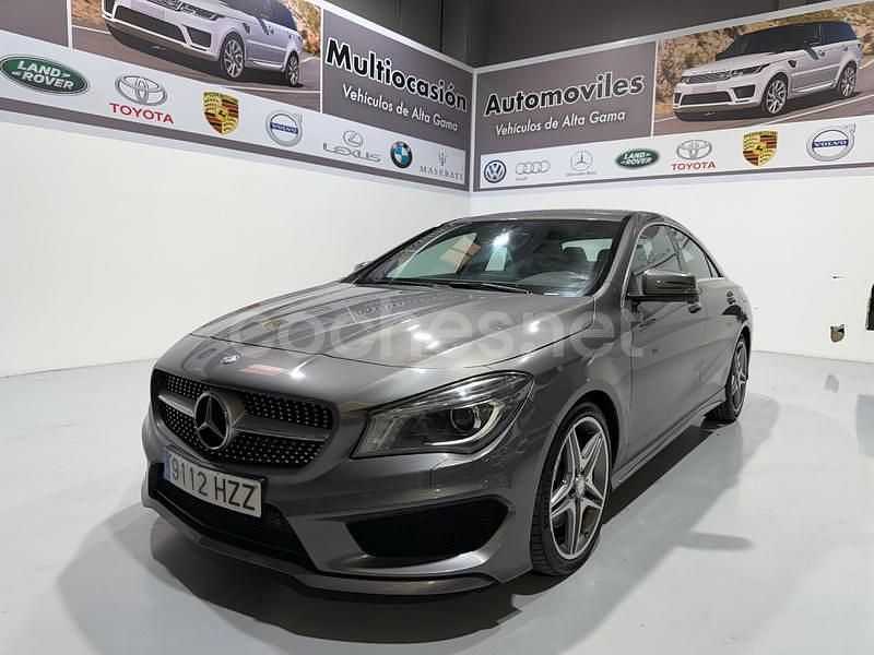 Gris / plata Usado 2014 Mercedes CLA220 AMG line Berlina | 13.990 € (Precio justo) - Imagen 1/4