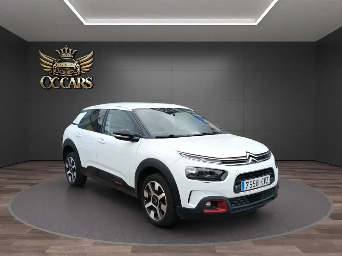 Usado Citroën C4 Cactus Shine 100 CV (73 kW) 2019 Blanco Utilitario