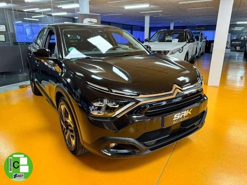 Usado Citroën C4 Feel 131 CV (96 kW) 2022 Negro Utilitario