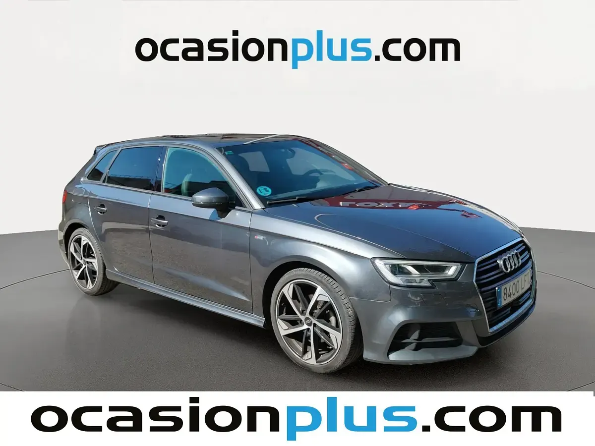 Usado Audi A3 Sportback 116 CV (85 kW) 2020 Gris Utilitario