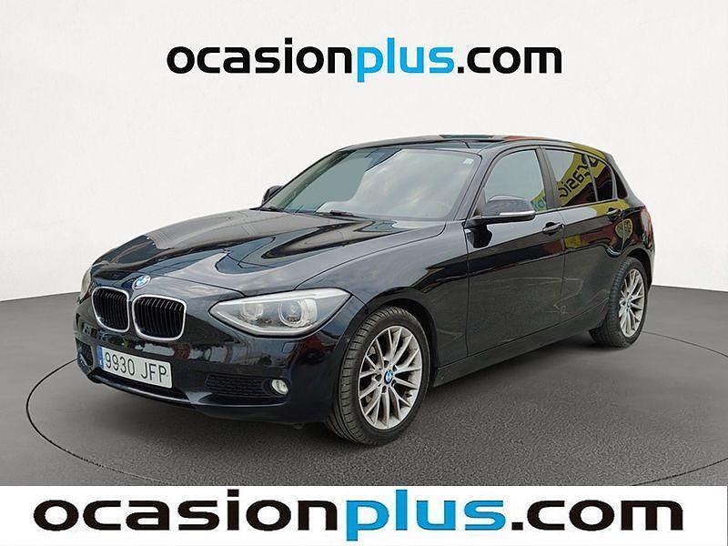 Negro Usado 2015 BMW 118 Utilitario | 10.650 € (Precio justo) - Imagen 1/4