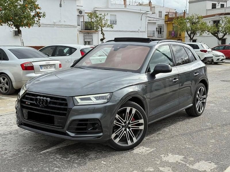 Usado Audi SQ5 Comfort 354 CV (260 kW) 2018 Gris / plata SUV