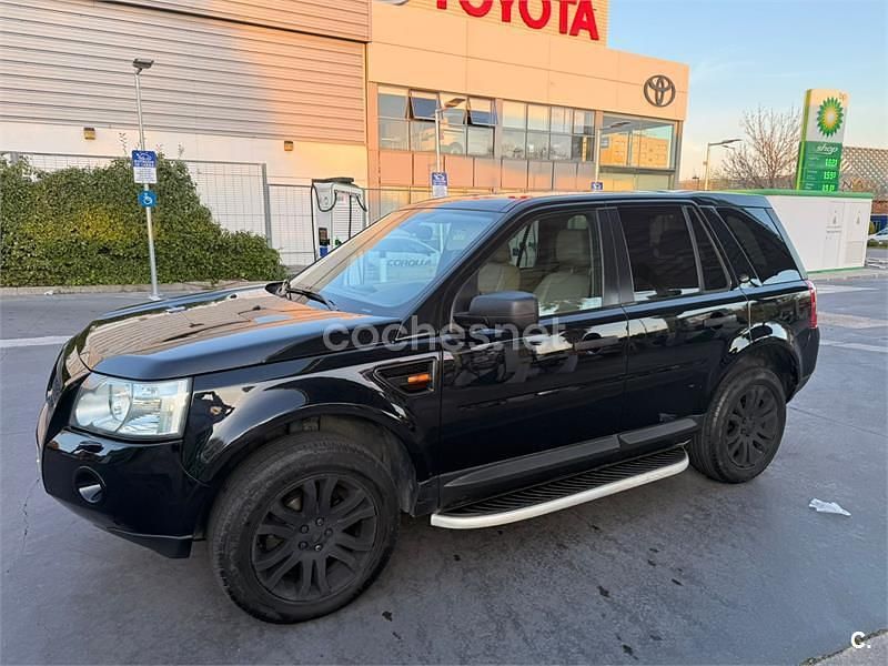 Käytetty Land Rover Freelander 2 HSE 160 HP (117 kW) 2007 Musta Katumaasturi