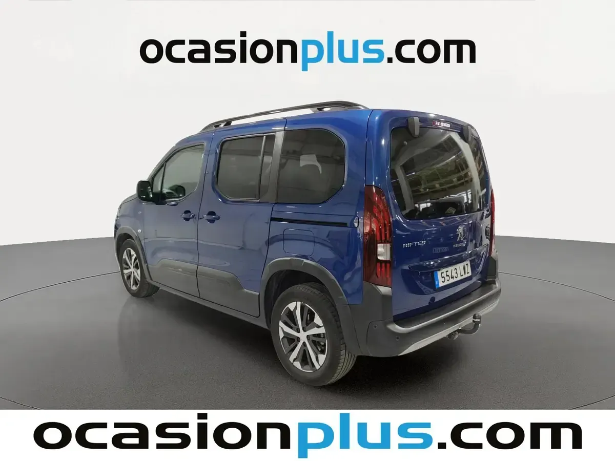 Usado Peugeot Rifter Business-Line 102 CV (75 kW) 2022 Azul Monovolumen