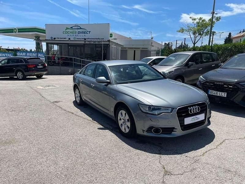 Usado Audi A6 204 CV (150 kW) 2012 Gris Berlina