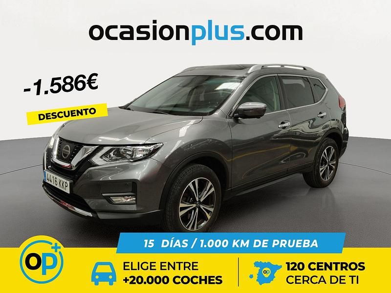 Gris / plata Usado 2018 Nissan X-Trail N-Connecta SUV | 17.150 € (Precio justo) - Imagen 1/4