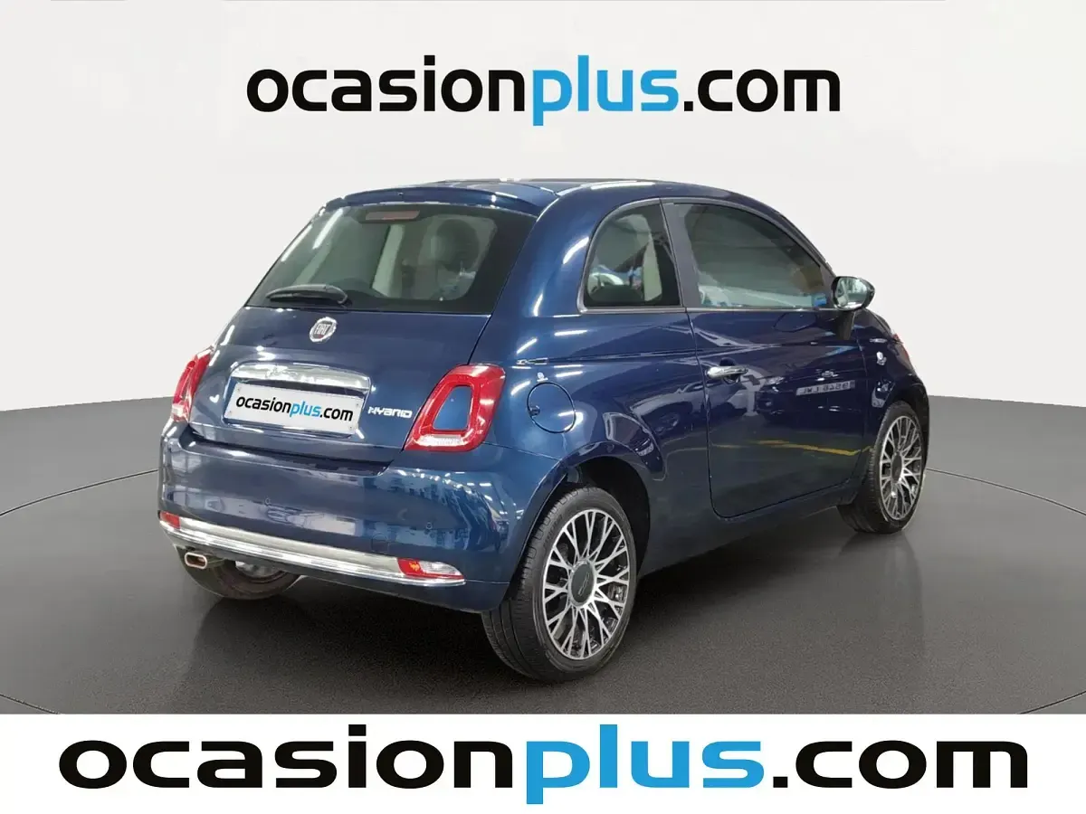 Usado Fiat 500 Dolcevita 71 CV (52 kW) 2024 Azul Utilitario