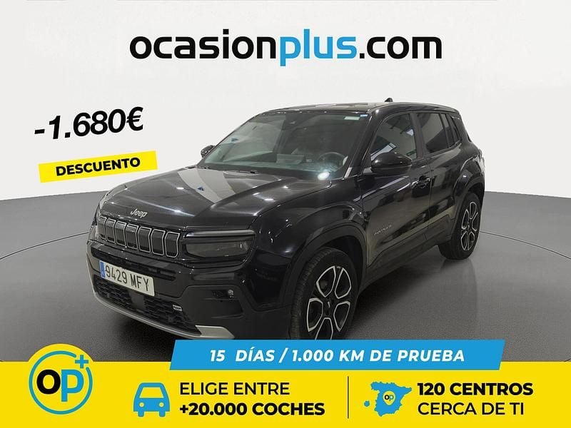 Negro Usado 2023 Jeep Avenger Summit SUV | 18.490 € (Precio justo) - Imagen 1/4